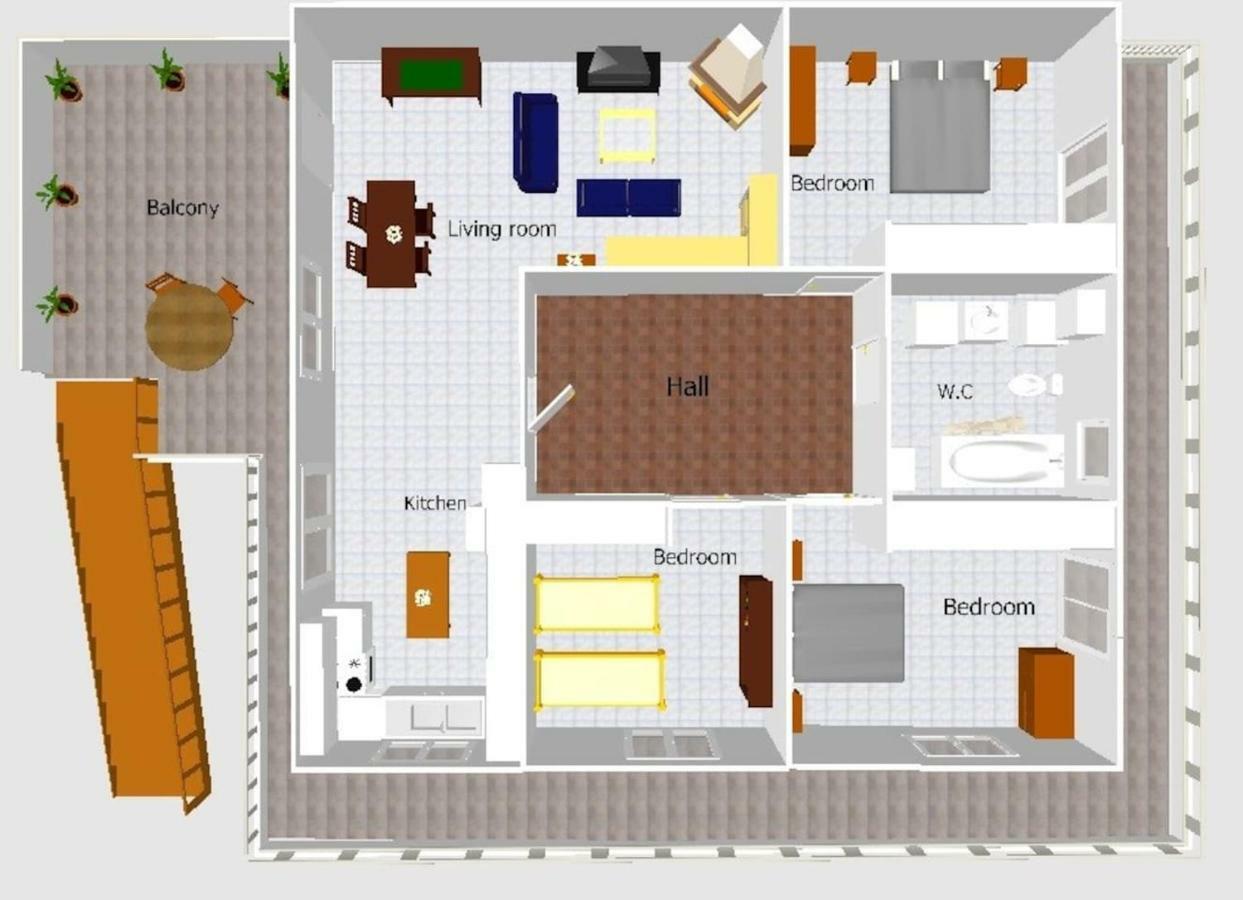 Big Family House In Mesochoria Village Exterior foto